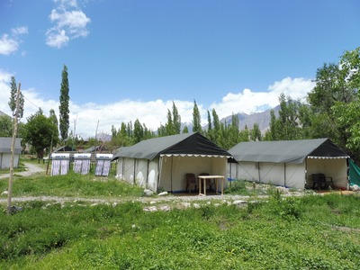 India en Ladakh tented camps overnachting accommodatie Djoser 