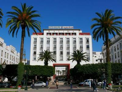 hotel Rabat Marokko djoser overnachting kamer