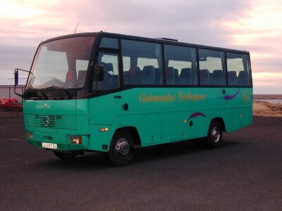 Bus Ijsland vervoersmiddel Djoser 