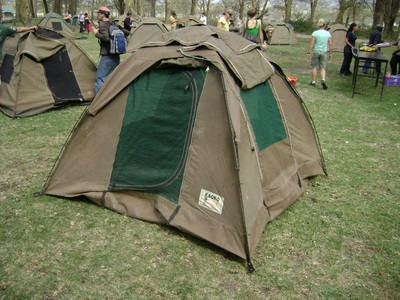 Kenia - Lake Nakuru - tent