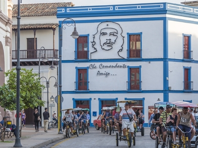 Camaguey, fietstaxi