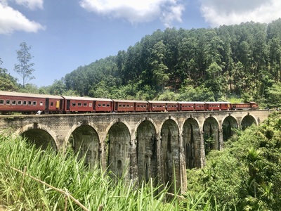 Trein naar Ella Sri Lanka