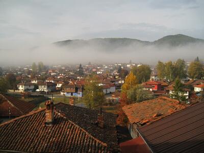 Koprivshtitsa Panorama hotel - Uitzicht Bulgarije