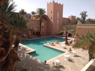 Hotel Tinsouline Zagora zwembad