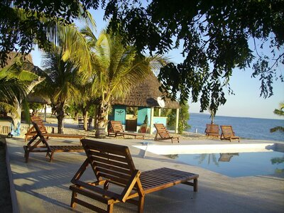 Calient Beach zwembad Tulear Madagascar