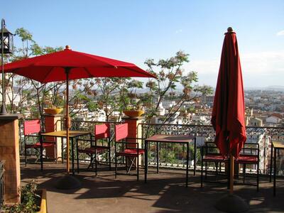 Hotel Belvedere terras Antananarivo Madagascar