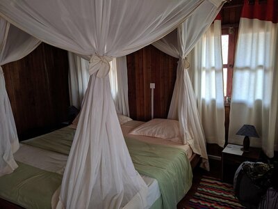 Hotel Olympe du Bemaraha kamer Tsingy Madagascar