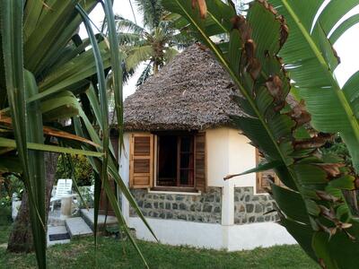 Hotel Parthenay huisje Manakara Madagascar