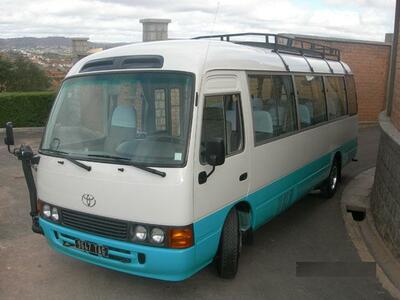 Bus zijkant Madagascar