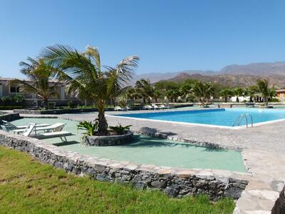 Hotel Santa Antao Resort zwembad Santo Antao Kaapverdie