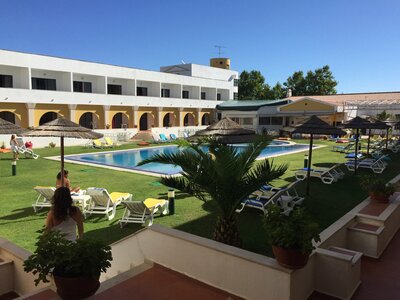 Hotel Dom Fernando zwembad Evora Portugal