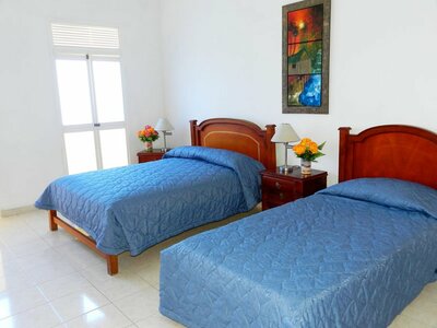 Hotel San Felipe Plaza Cartagena kamer Colombia