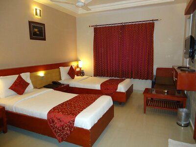 hotel green palace kamer zuid-india reis