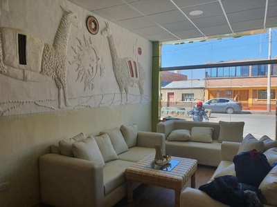 Hotel Almudena Uyuni Bolivia BOPE lobby