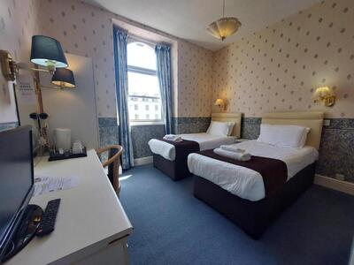 White Heather Hotel kamer twin Llandudno Wales