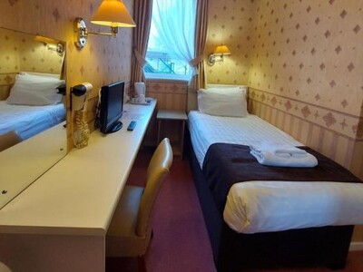 White Heather Hotel kamer single Llandudno Wales Djoser