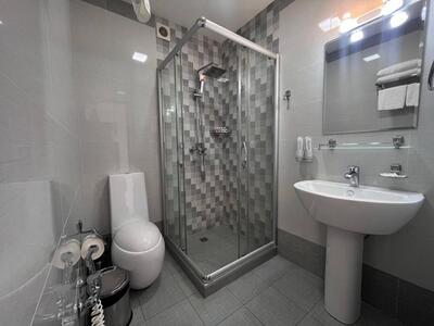 Badkamer hotel Oezbekistan