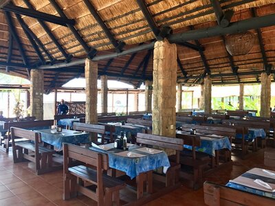 Complexo Turistico Doce Mar ontbijt, Cabo Ledo