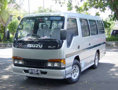 Fietsreis Bali en Lombok bus vervoersmiddel rondreis djoser 