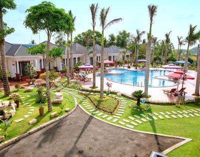 Thien An Hotel Soc Trang zwembad