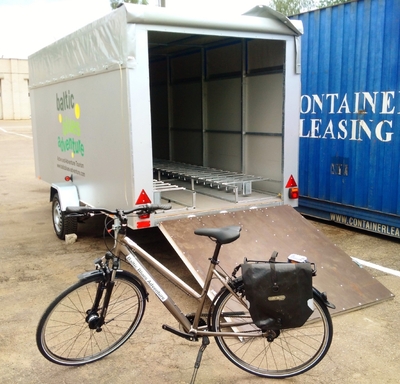 Trailer fietsreis Baltische staten