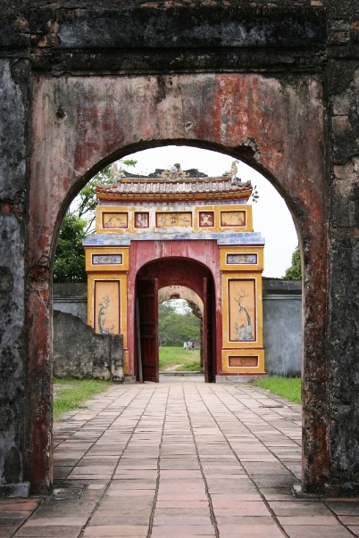 Poort Purperen stad Hué Djoser