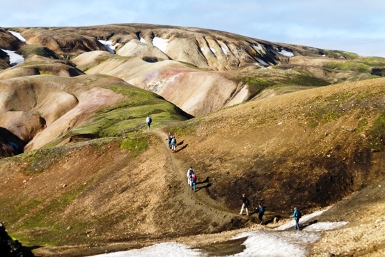 IJsland wandelen