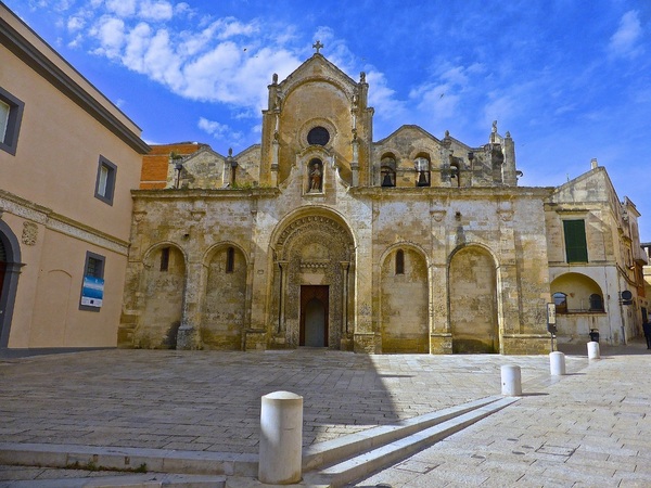 Kerkplein Lecce Italië 