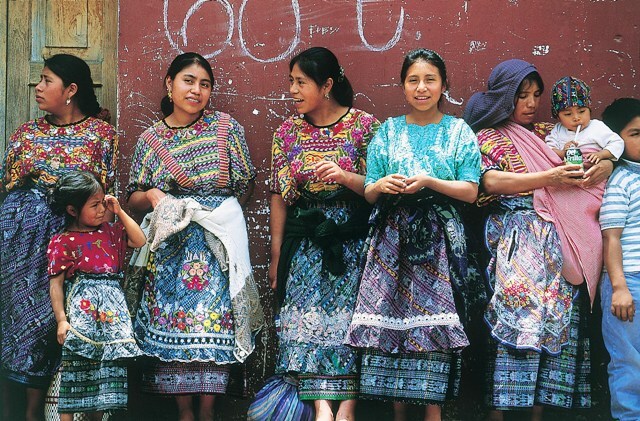 Guatemala dames klederdracht
