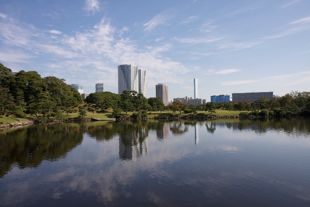 Hamarikyu tuin Tsukiji Tokyo Japan Djoser