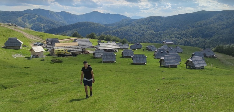 Hoge bergen Troglava