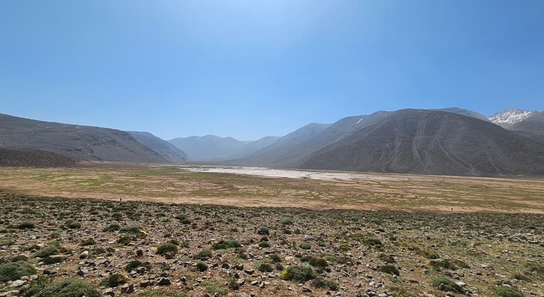 Lake Izourar, marokko
