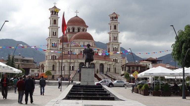 Orthodoxe kathedraal van Korçë, Albanie