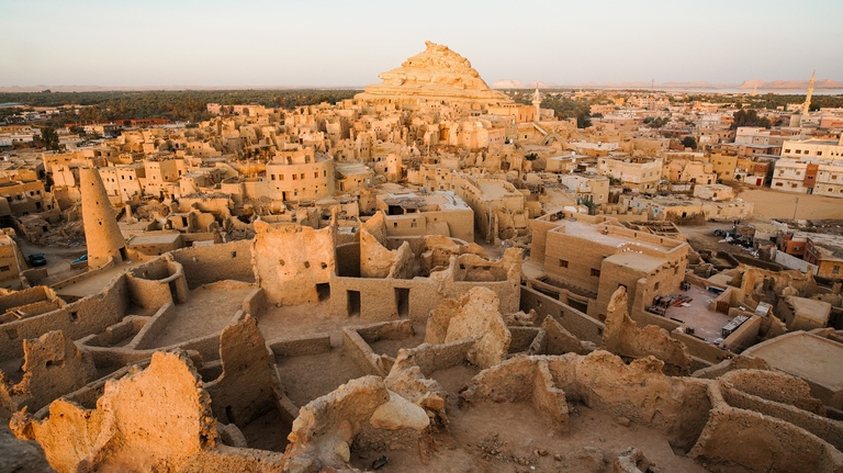 Shaly fort Siwa Oasis Egypte