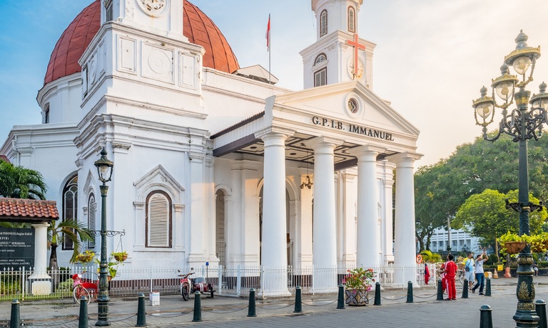 Gereja Blenduk kerk Semarang Indonesië