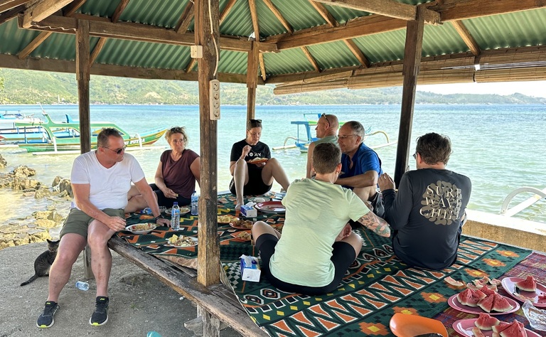 Ruststop fietsreis Bali en Lombok Indonesië