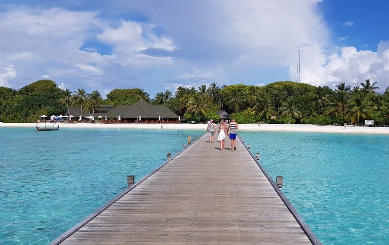 Malediven Pier