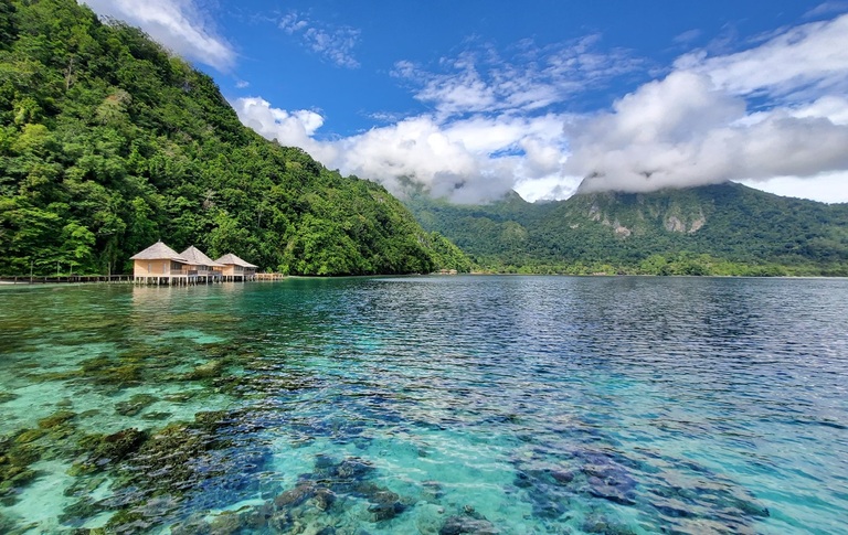 Ora strand Ceram Molukken Indonesië