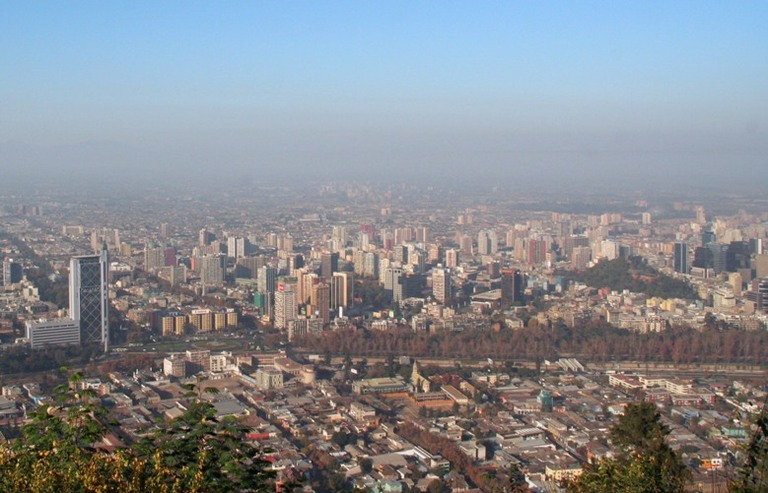 Panorrama Santiago de Chile