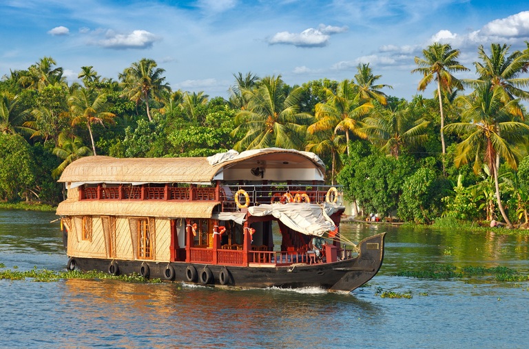 Houseboat Backwaters Kerala India
