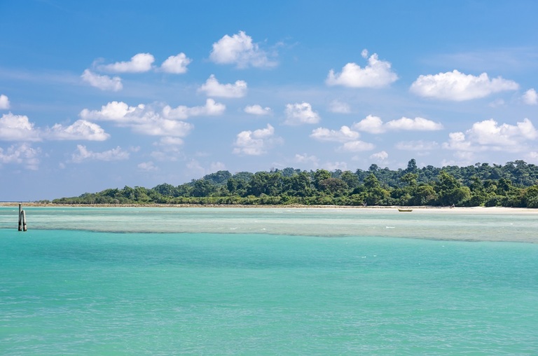 Bharatpur Beach Neil Eiland Andamanen India
