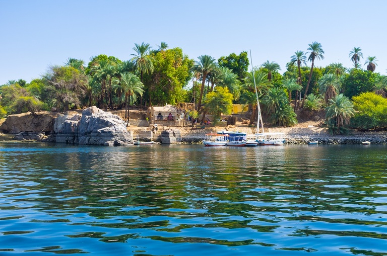 Kitchener's eiland Egypte
