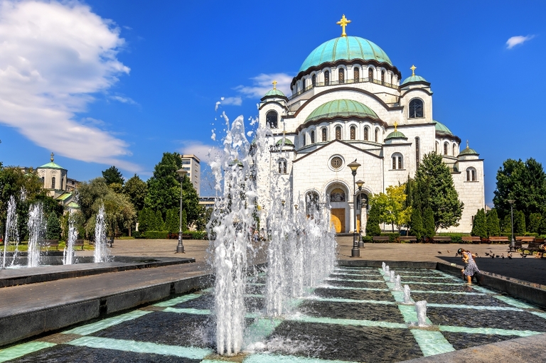 Sava kathedraal Belgrado Servie