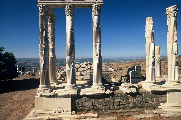 Opgravingen in Bergama Turkije