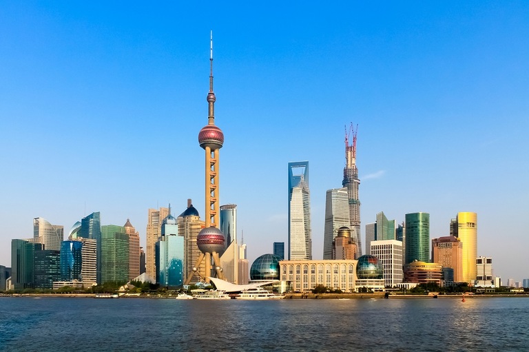Shanghai skyline China Djoser