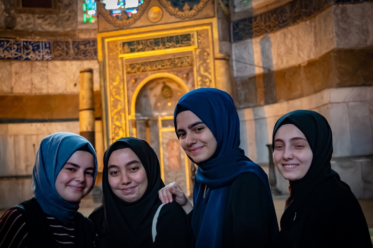 Vrouwen Istanbul Turkije