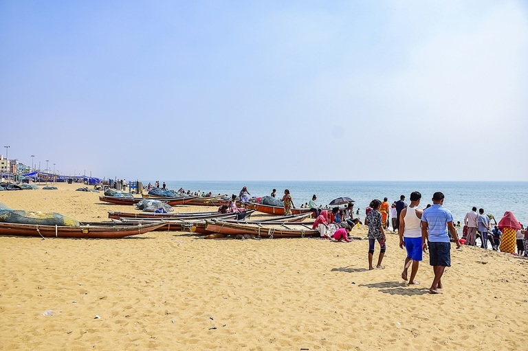 Odisha Puri strand India