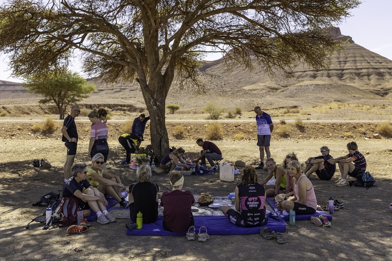 Picknick lunch Marokko