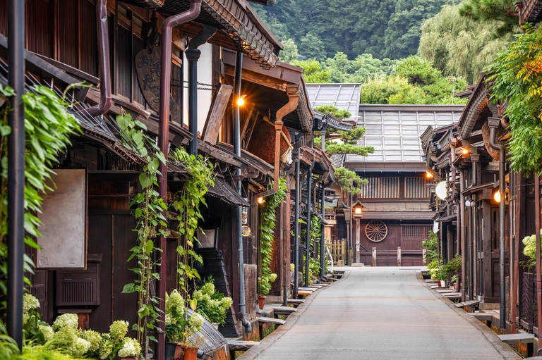 Takayama centrum Japan