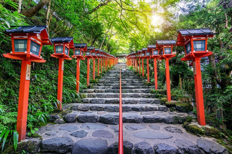 Kifune tempel Kibune Japan